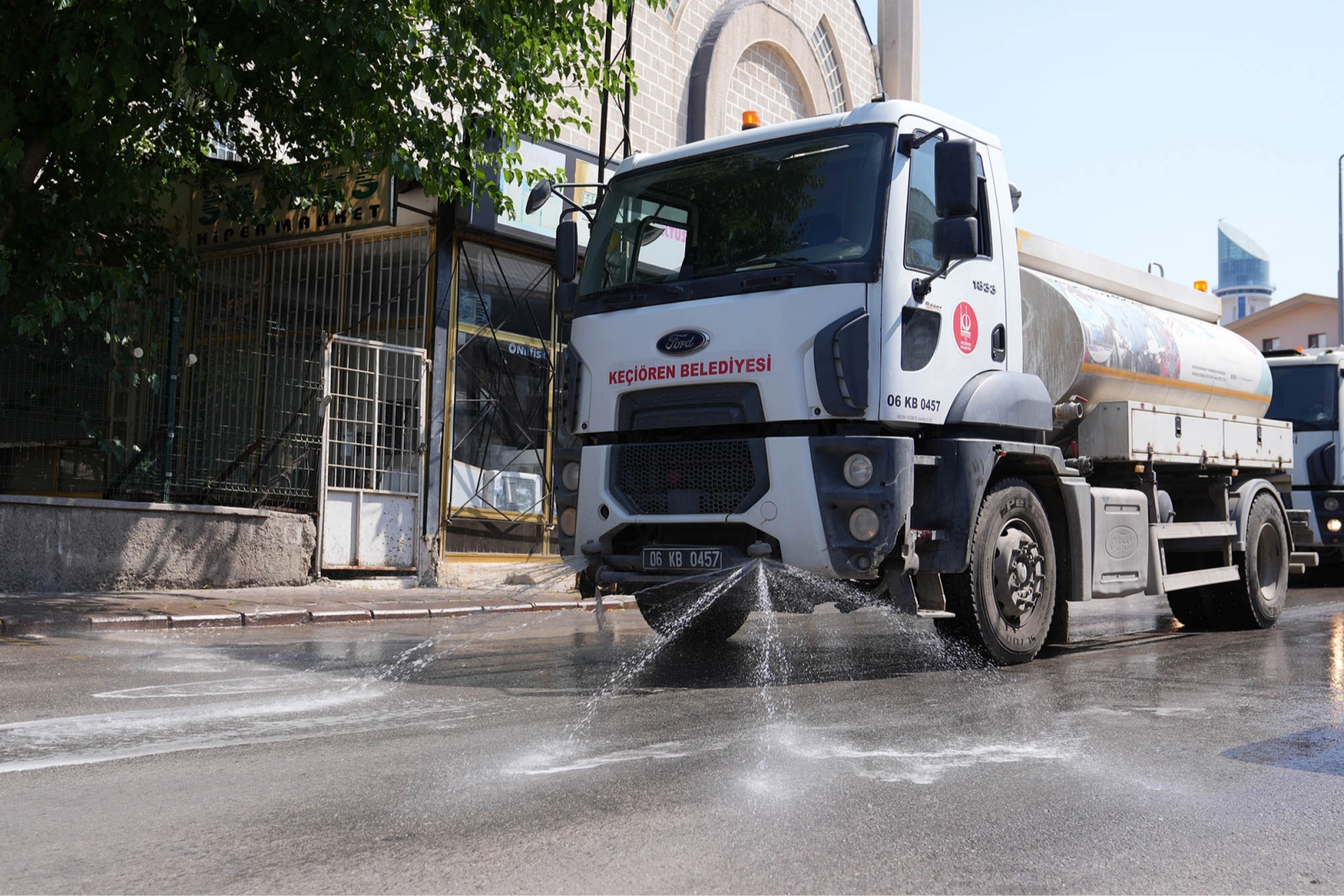 Ankara Keçiören'de tazyikli temizlik